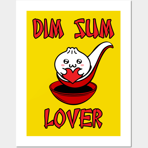 Dim Sum Lover Wall Art by lilmousepunk